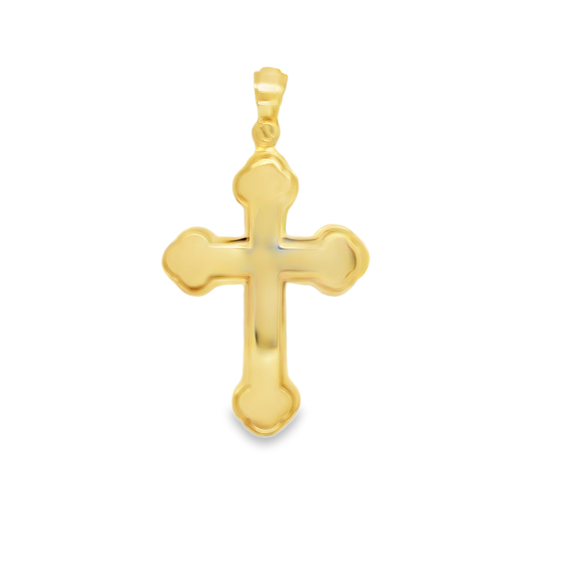 Eros - Yellow Gold Orthodox Cross