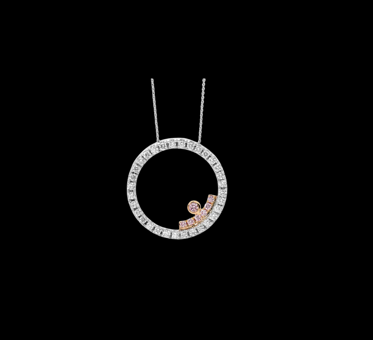 Argyle Essence - Callista Pink Diamond Pendant