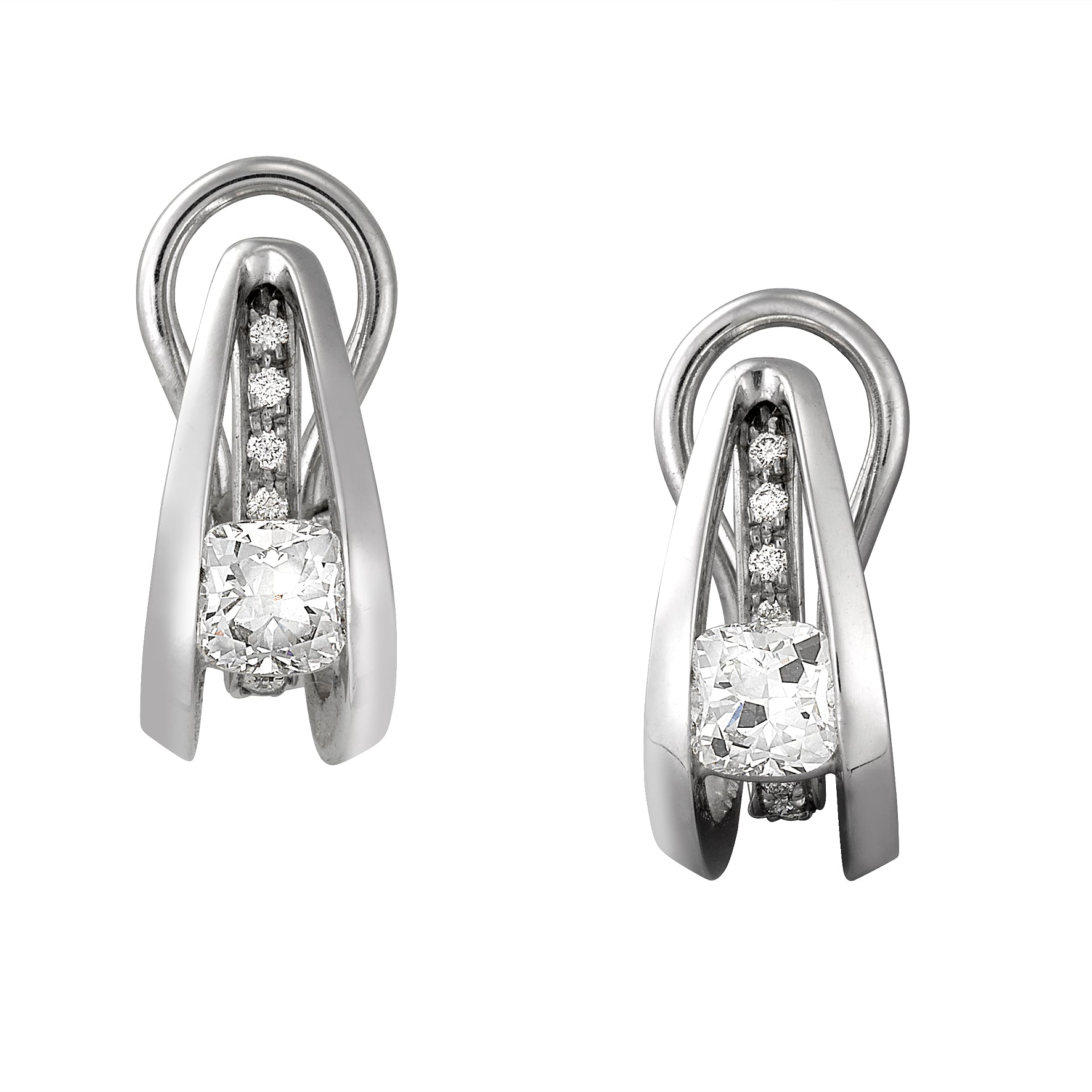 Ellipse Drops Earrings