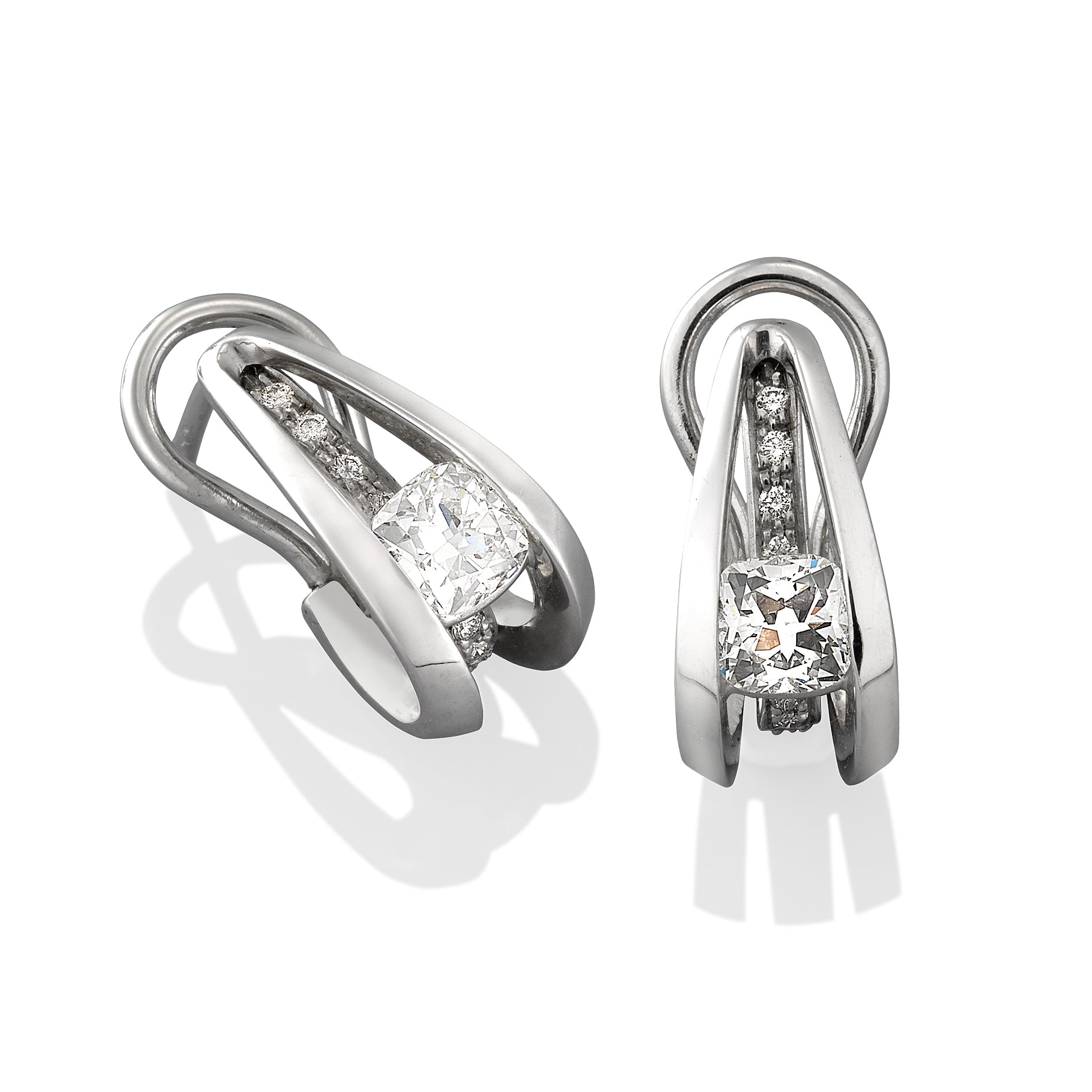 Ellipse Drops Earrings