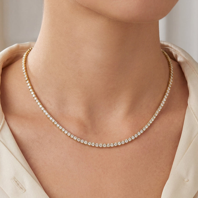 Tennis & Omega Necklaces