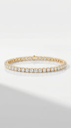 Classic Levendi 4 Claws Diamond Tennis Bracelet, view 2 — Levendi Jewellers