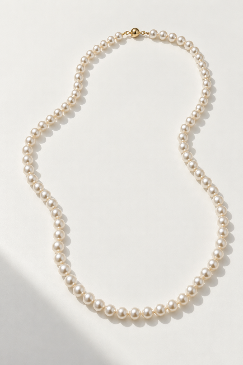 Australian South Sea Pearl Strand Necklace, 8–9 mm, 95 Pearls – detail
