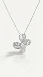 Butterfly Diamond Pendant — Levendi Jewellers