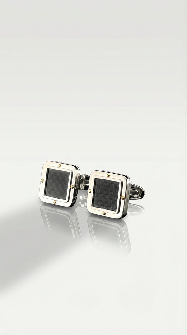 Baraka Black One Cufflinks — Levendi Jewellers
