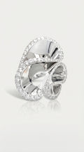 The Flow Sculptural Diamond Ring