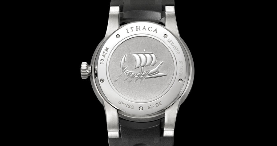 ITHACA CLASSIC - BLACK LEV007, view 2 — Levendi Jewellers