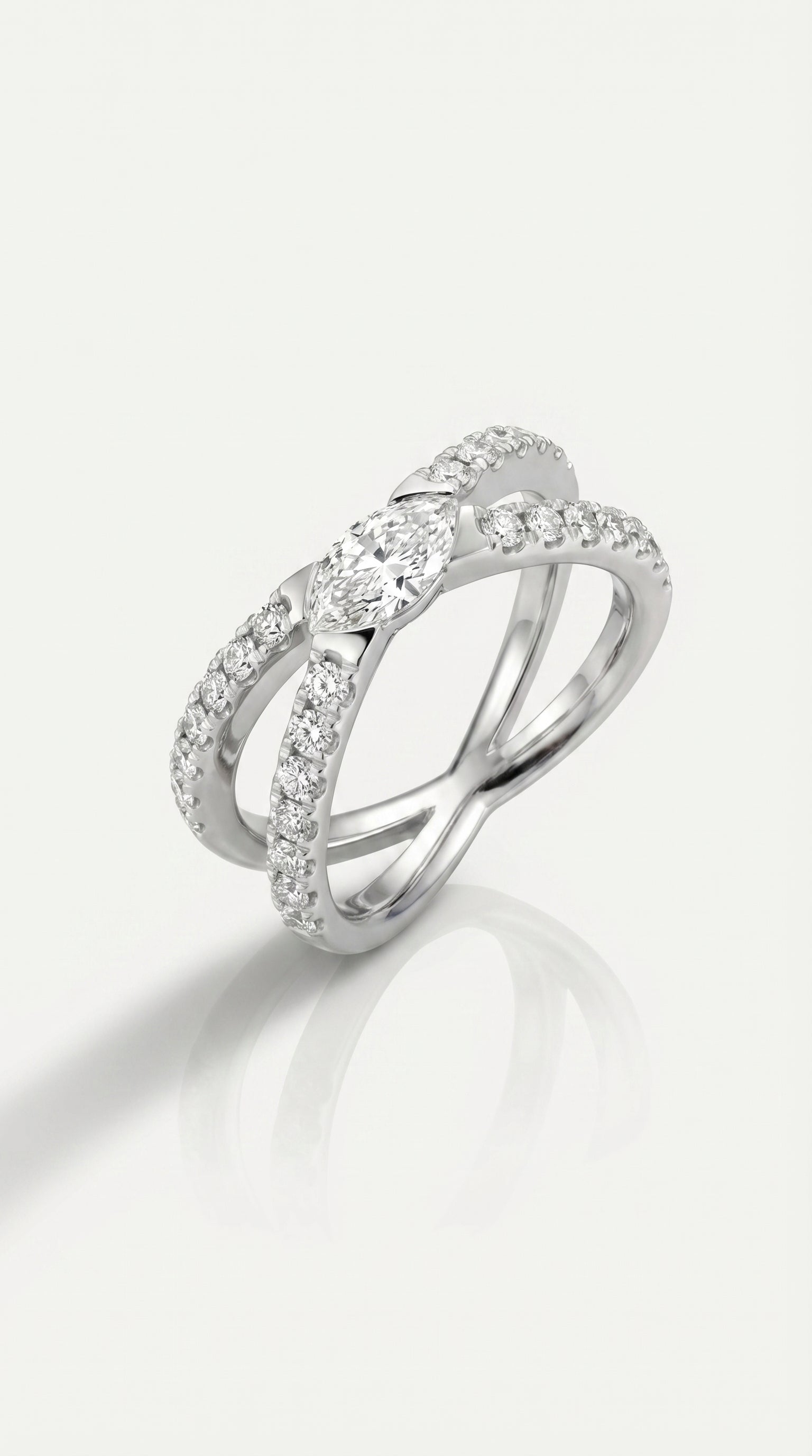 The Millennium - Marquise & Diamond Ring