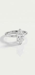 Levendi Signature - Marquise 4 Claws Engagement Ring — Levendi Jewellers