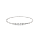 Pure Line - 11 Diamonds Bezel Bangle, view 2 — Levendi Jewellers