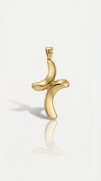 Petra - Yellow Gold Cross — Levendi Jewellers