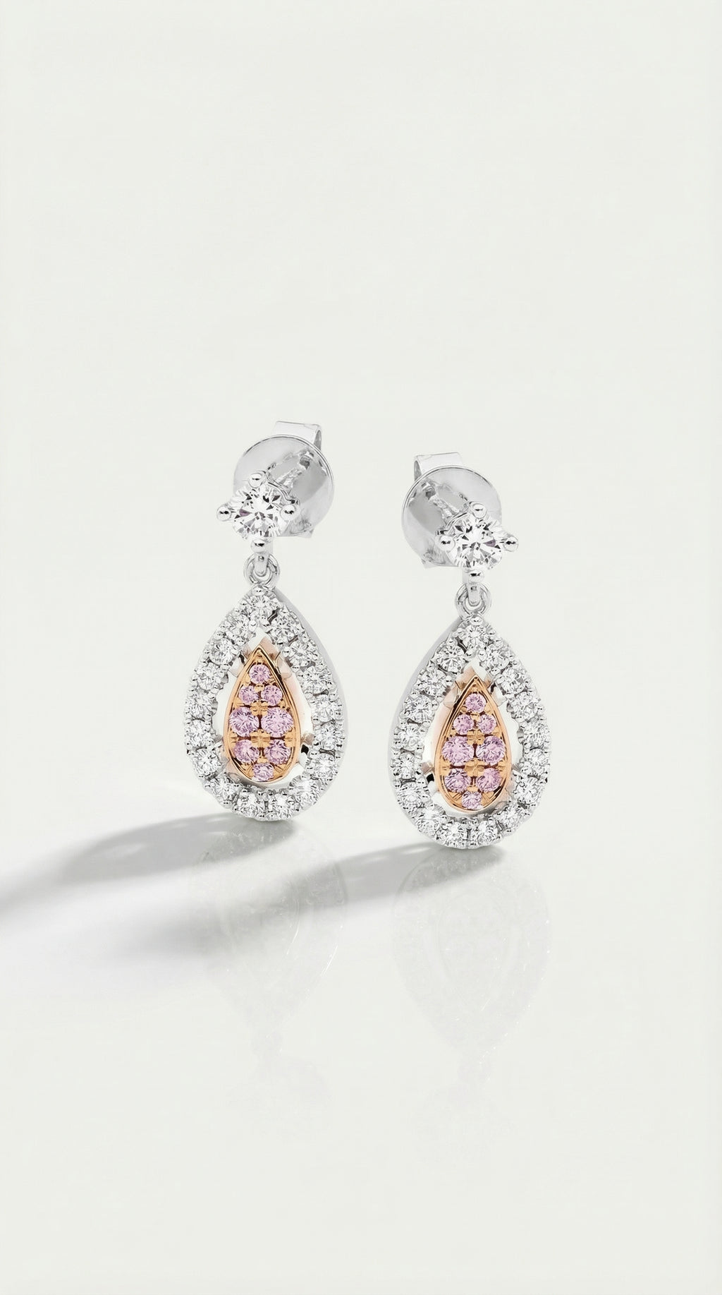 Argyle Essence - Anastasia Drop Earrings — Levendi Jewellers