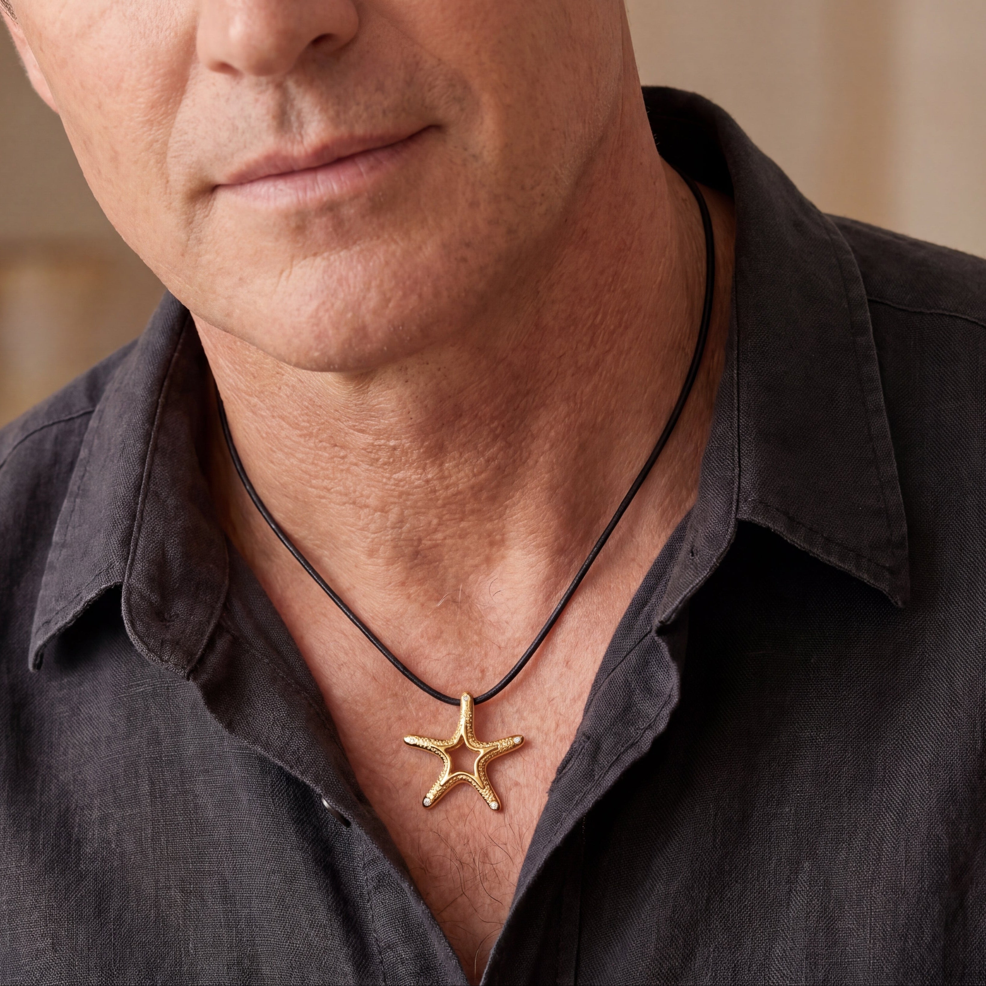 The Starfish Men's Pendant