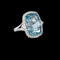 Ocean Empress Aquamarine & Diamond Ring