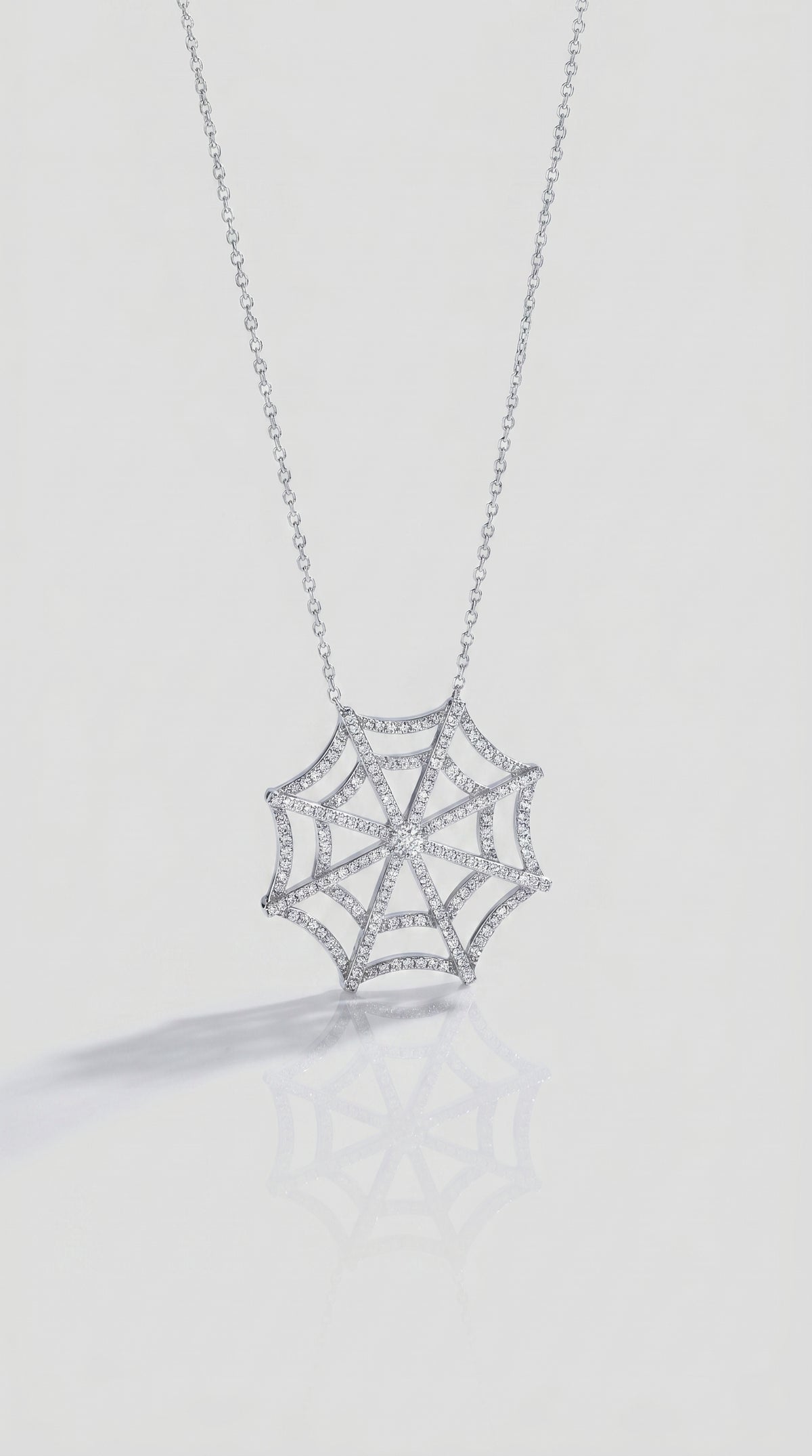 Arachnea Aurea - Web of Love Pendant — Levendi Jewellers