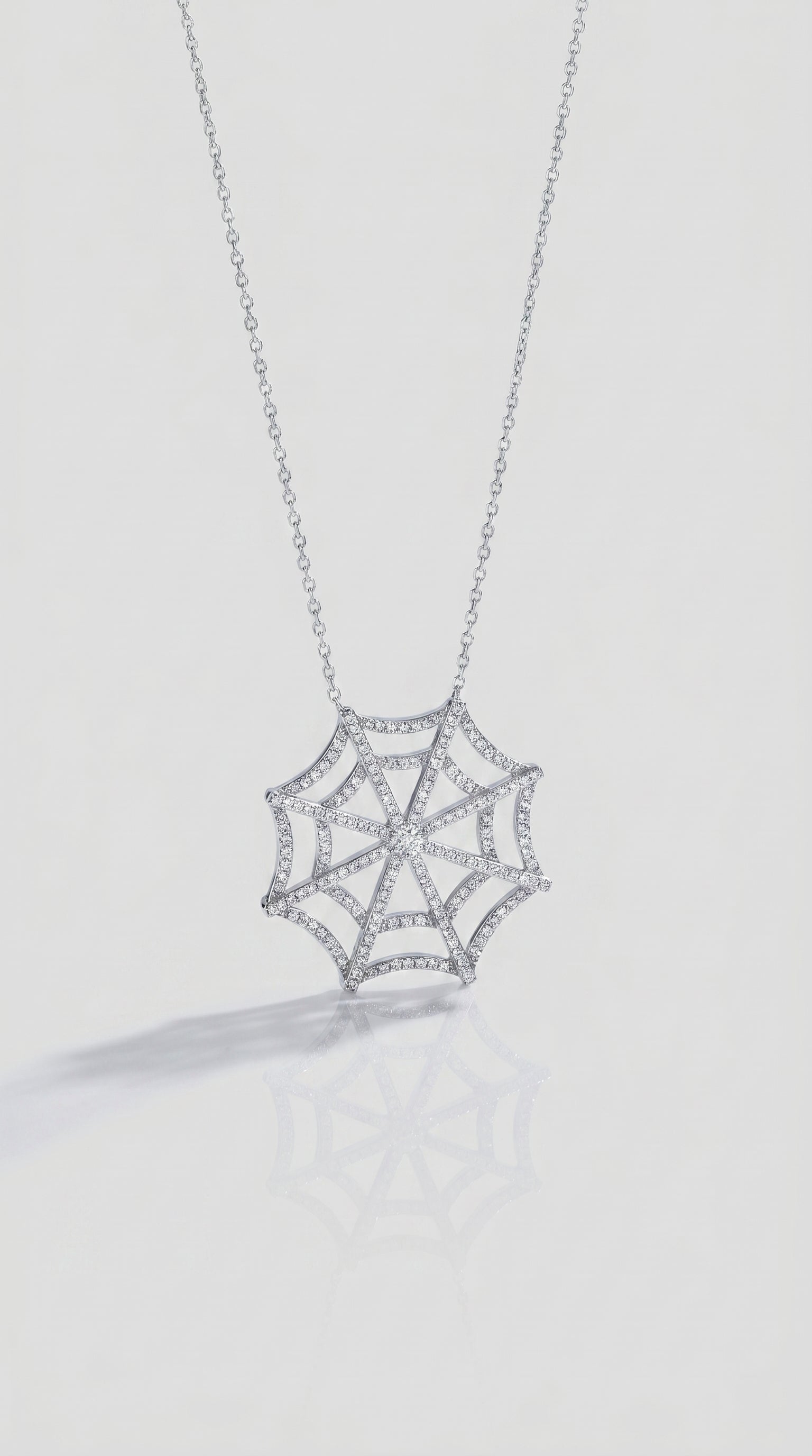 Arachnea Aurea - Web of Love Pendant
