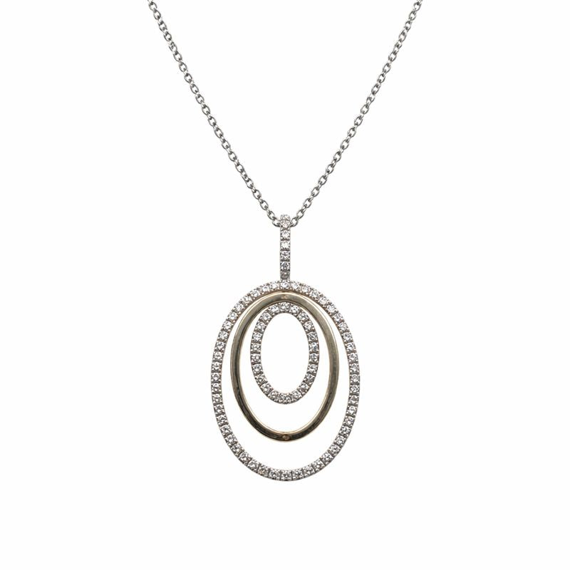 Levendi Signature 3 Circles Oval Pendant — Levendi Jewellers