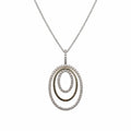 Levendi Signature 3 Circles Oval Pendant