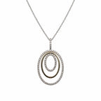 Levendi Signature 3 Circles Oval Pendant — Levendi Jewellers
