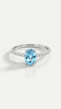 Rainbow Gemstone Topaz Fine Ring