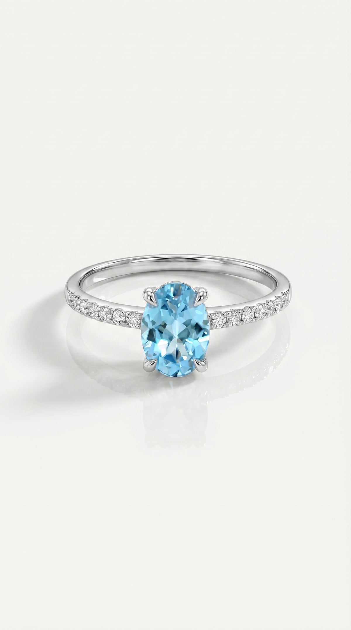 Rainbow Gemstone Topaz Fine Ring — Levendi Jewellers