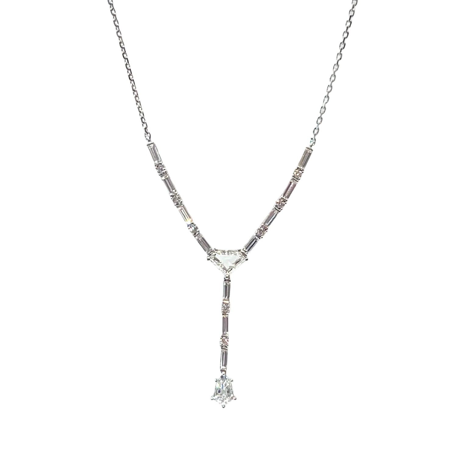 Serti Kite & Lily Cut Diamond Cut & Baguette