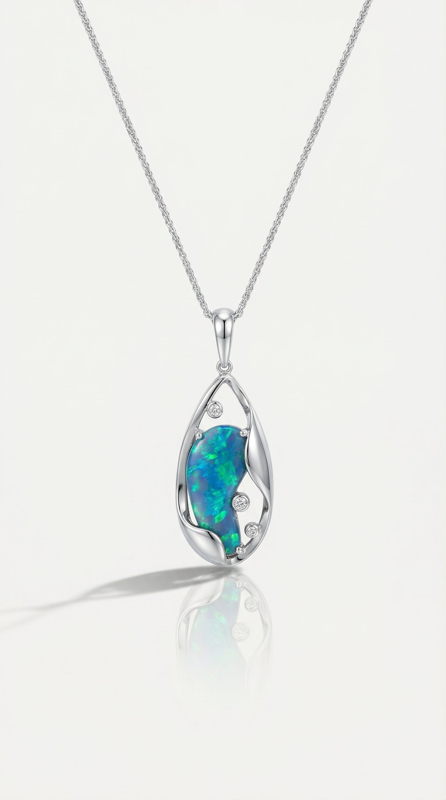 Australian Black Opal Pendant - 4.70ct