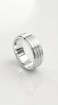 Three Row Diamond Ring