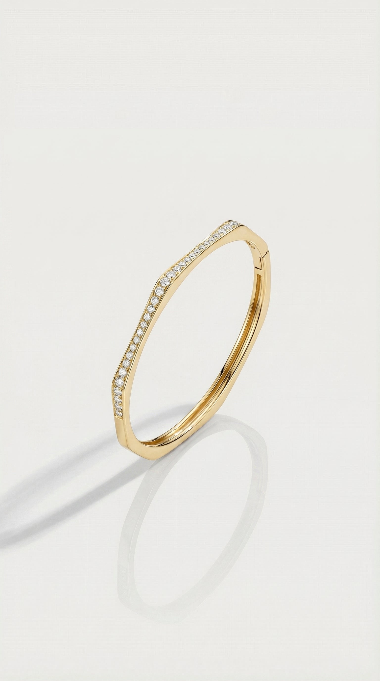 Bamboo Diamonds Bangle