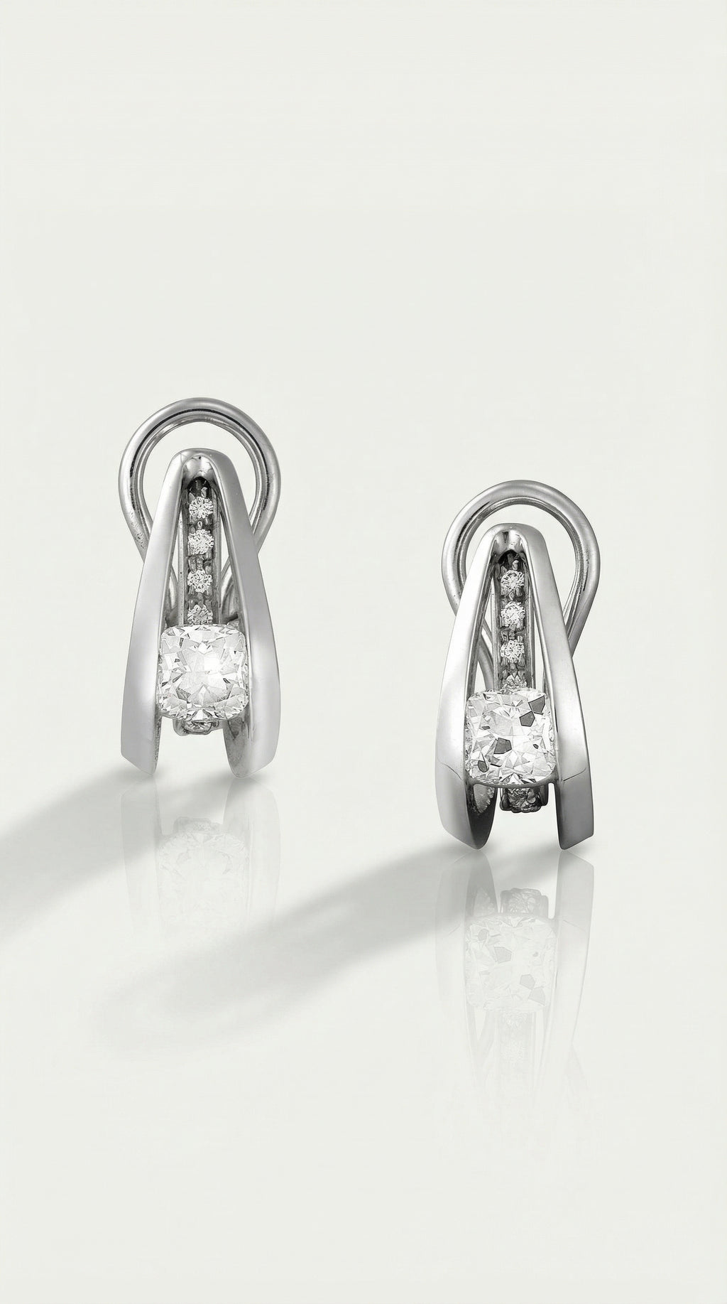 Levendi Signature - Ellipse Drops Earrings — Levendi Jewellers