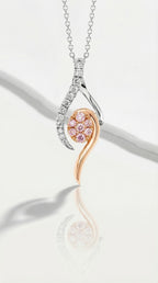 Argyle Essence - Thalia Pink Diamond Pendant — Levendi Jewellers