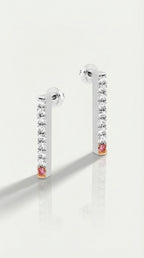 Argyle Essence - Elyra Pink Diamond Earrings — Levendi Jewellers