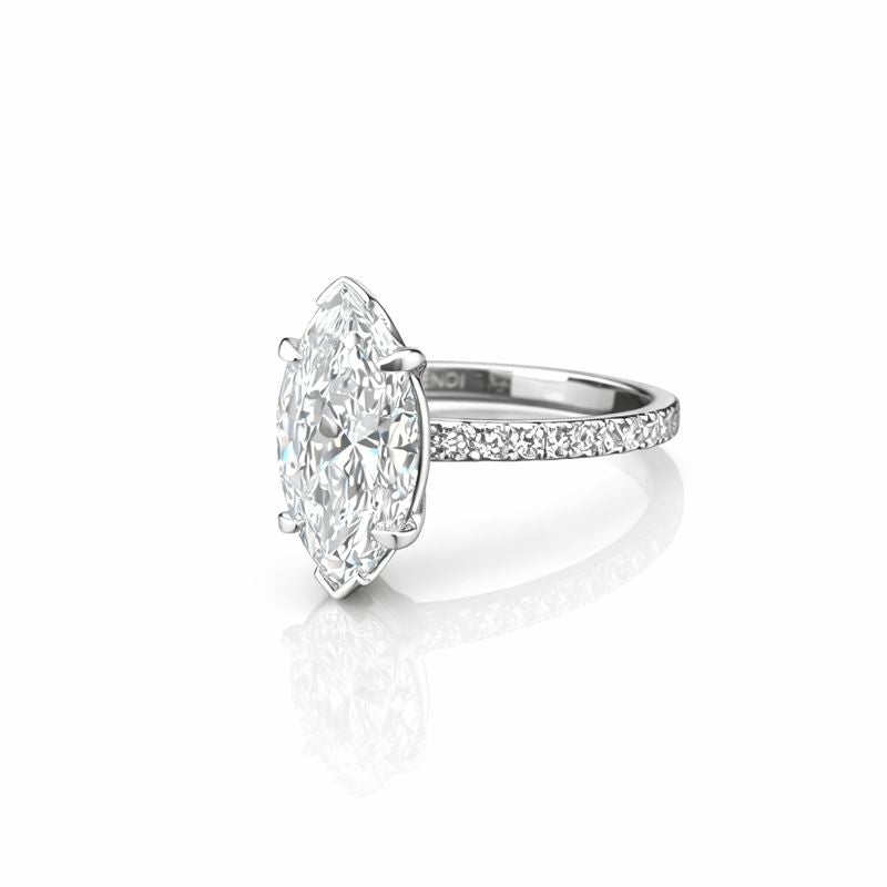 Marquise cut 2.10 CT Engagement Ring