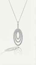 Levendi Signature 3 Circles Oval Pendant