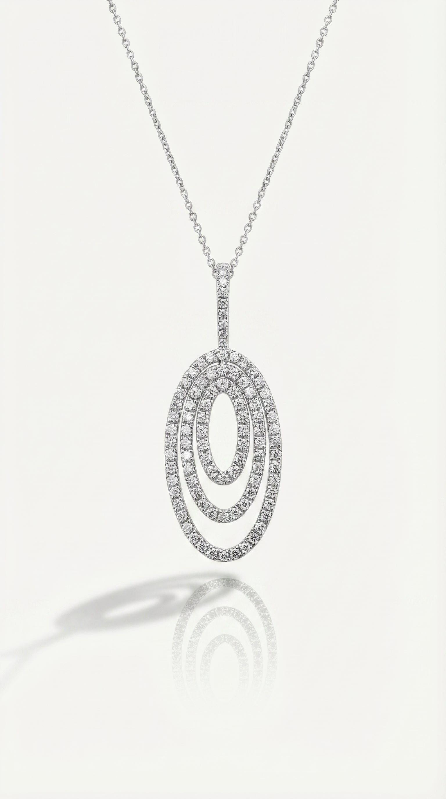 Levendi Signature 3 Circles Oval Pendant
