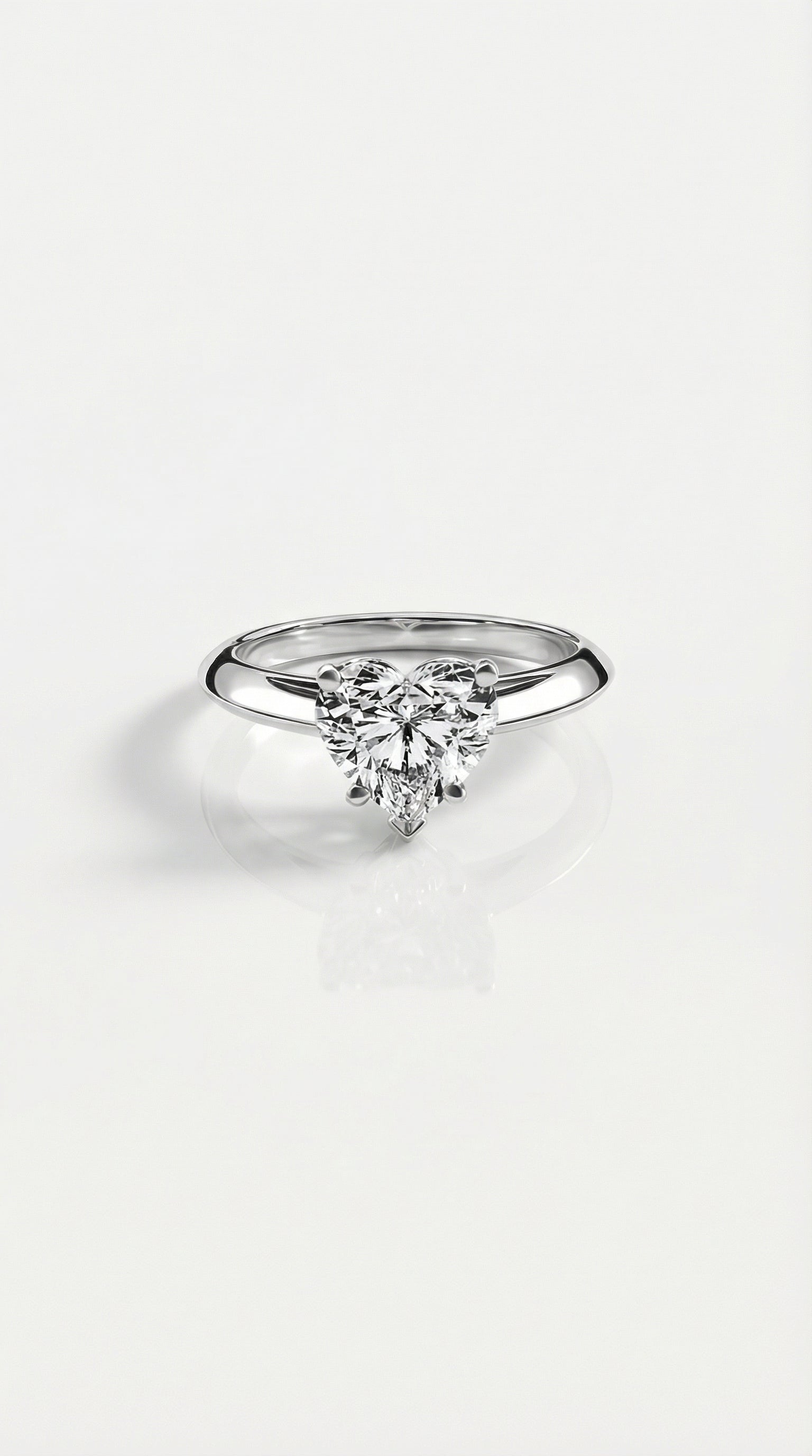Levendi Classic - Heart Cut Engagement Ring