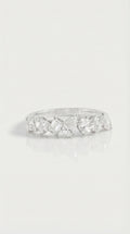 Symphony of Facets - White Gold Diamond Ring