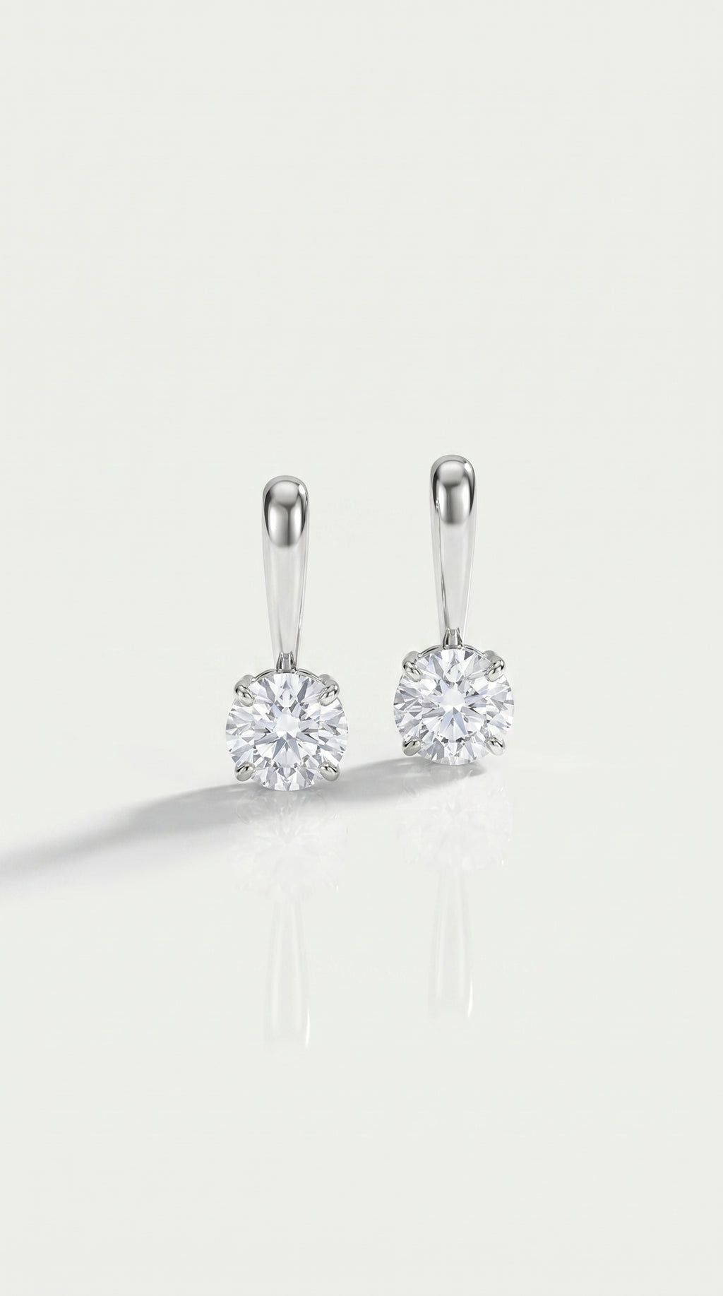 Moon Drop Diamonds Earrings — Levendi Jewellers
