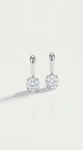 Moon Drop Diamonds Earrings