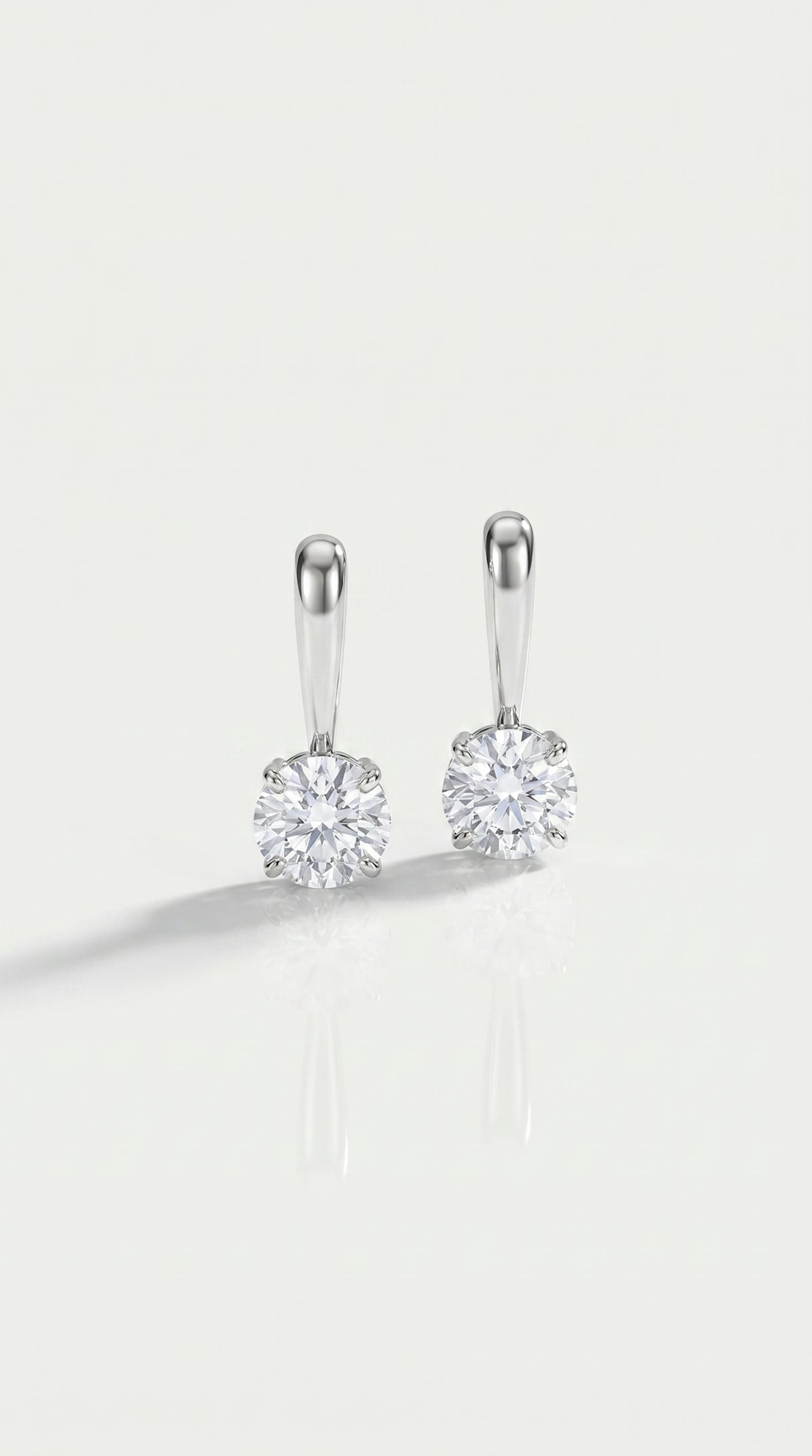 Moon Drop Diamonds Earrings — Levendi Jewellers