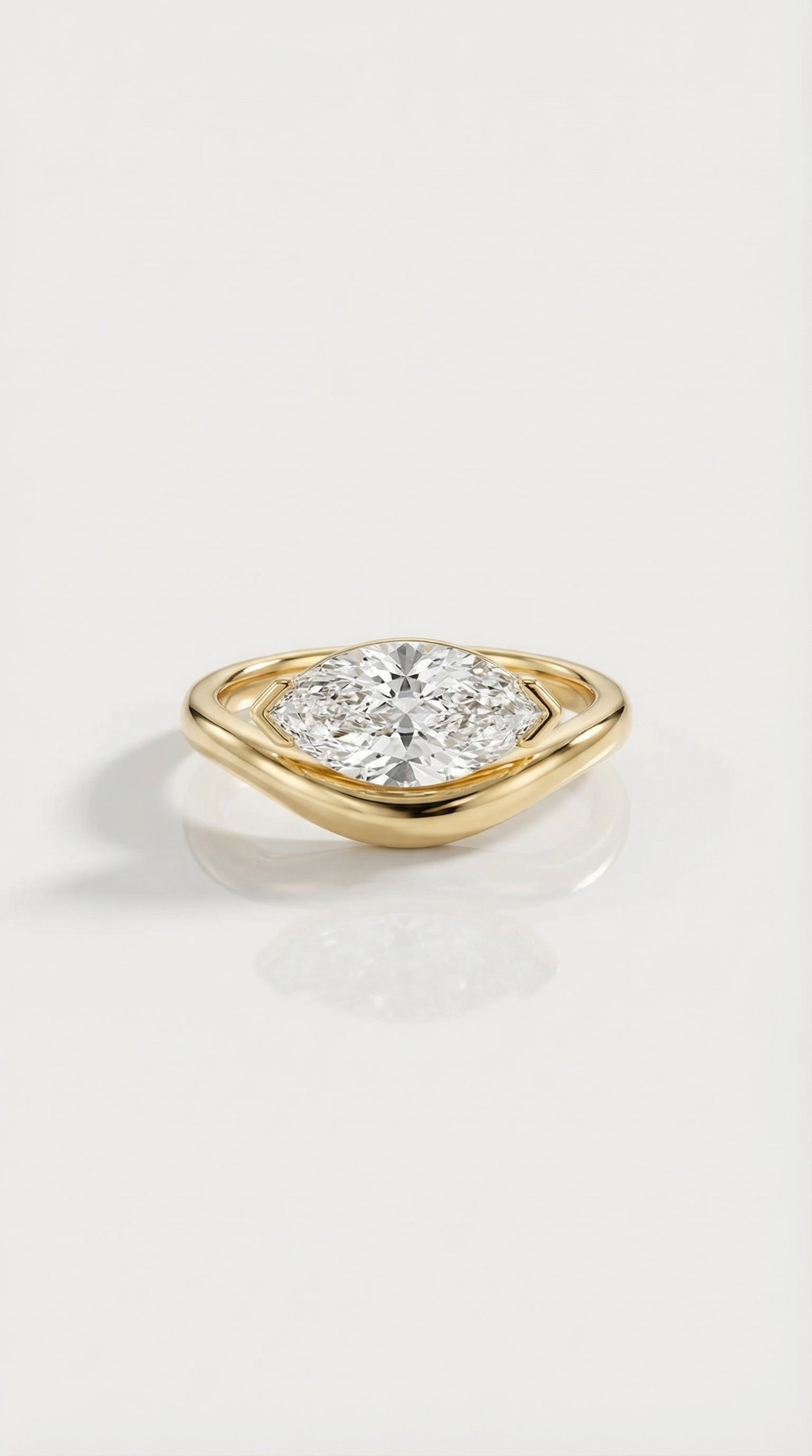 Levendi Wave of Love - Marquise Soft Curve