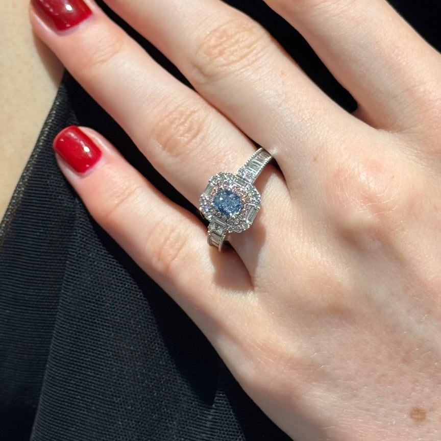 Aphrodite Tears - Rare Blue Diamond