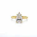 Levendi Classic - Pear cut Diamond 2.00ct Engagement Ring