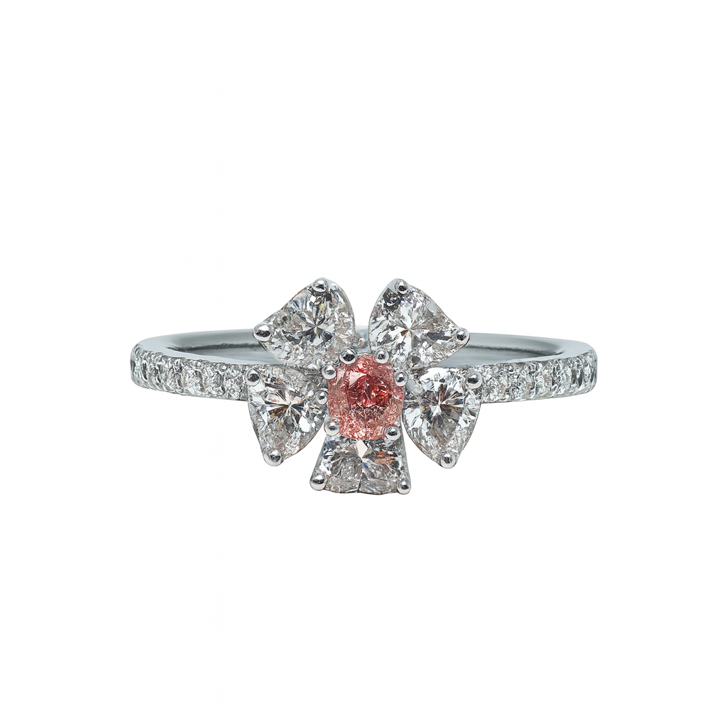 Flora Pink - Pink Diamond 0.17ct