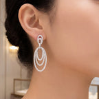 Levendi Signature Circle of Life Earrings, view 2 — Levendi Jewellers