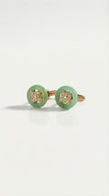 Nicholas Levendi - Imperial Jade Cufflinks