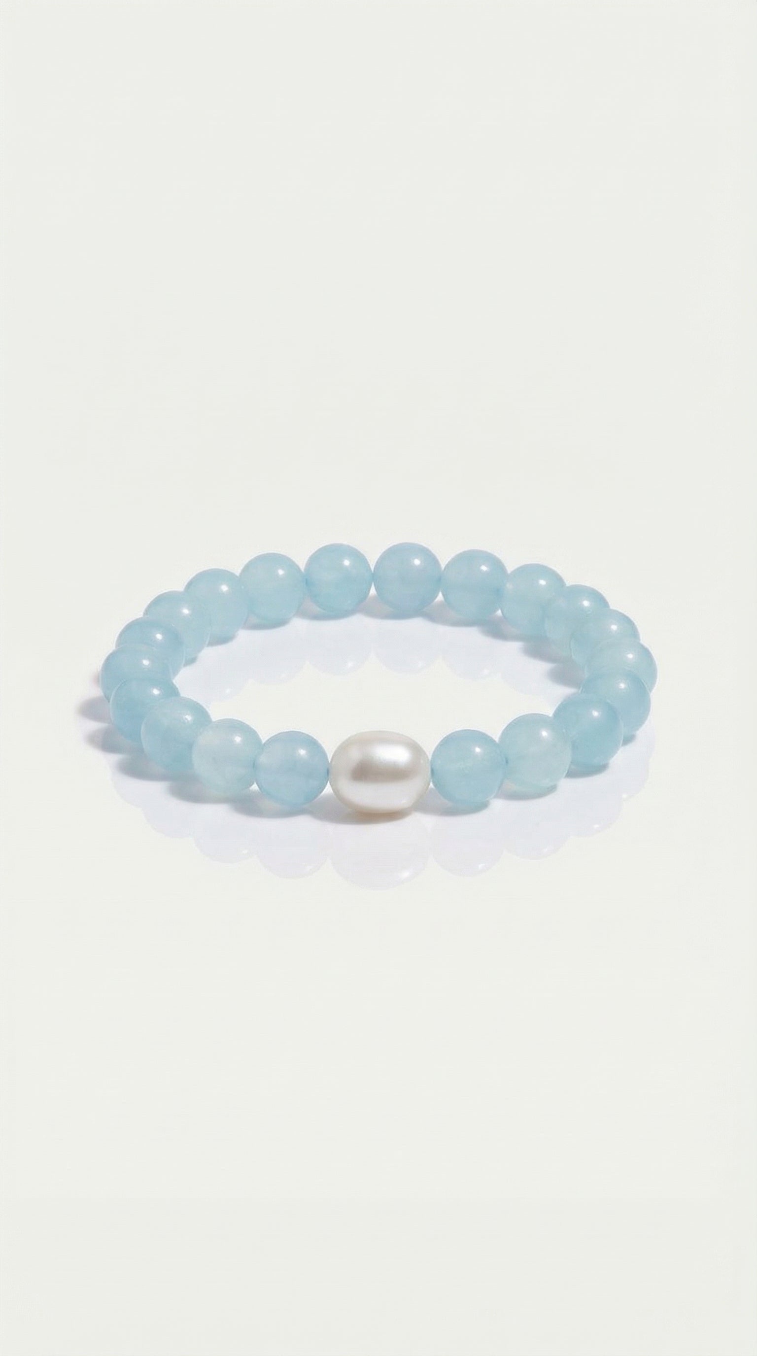 Australian South Sea & Aquamarine Bracelet