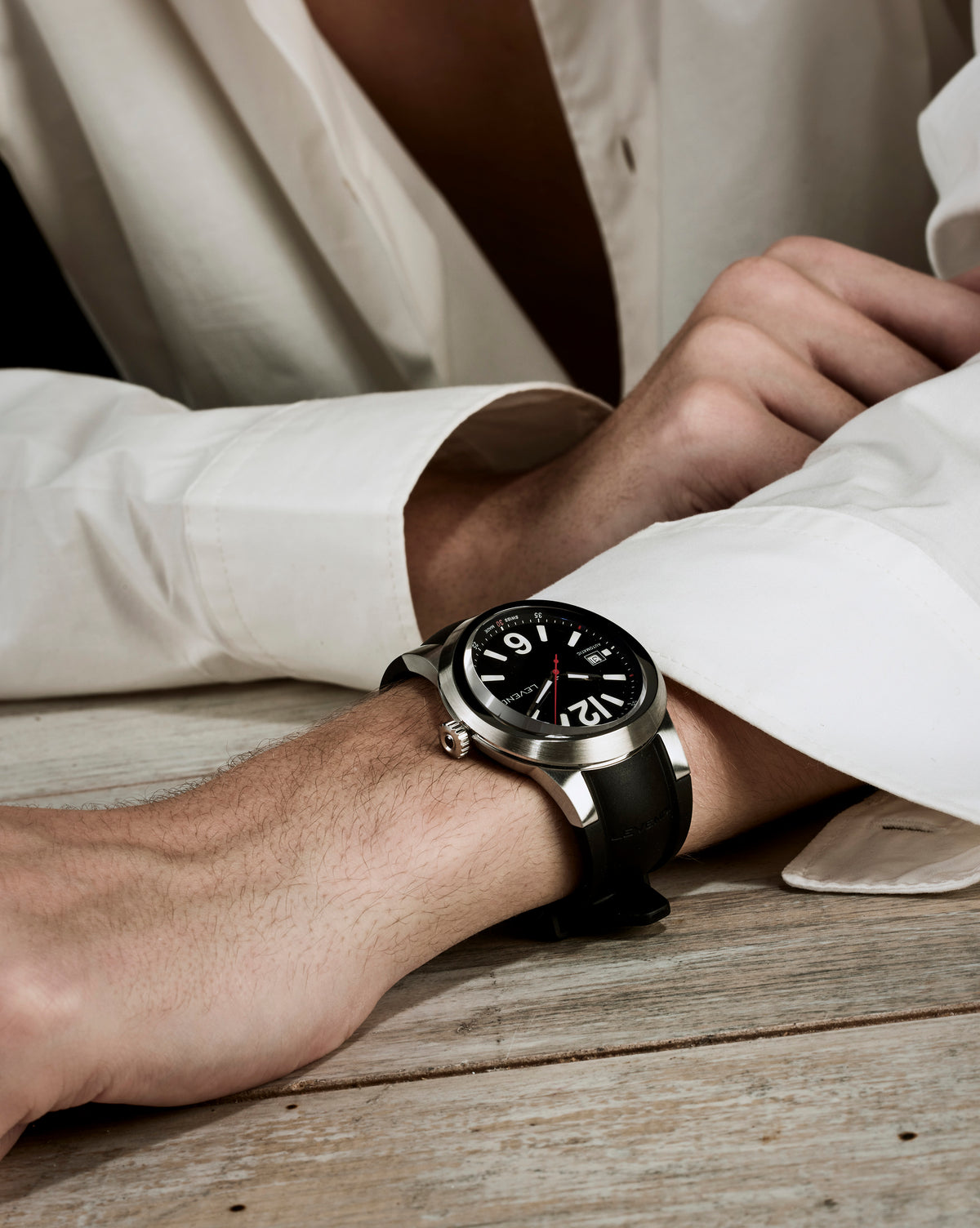ITHACA SPORTS - Black & White, view 6 — Levendi Jewellers