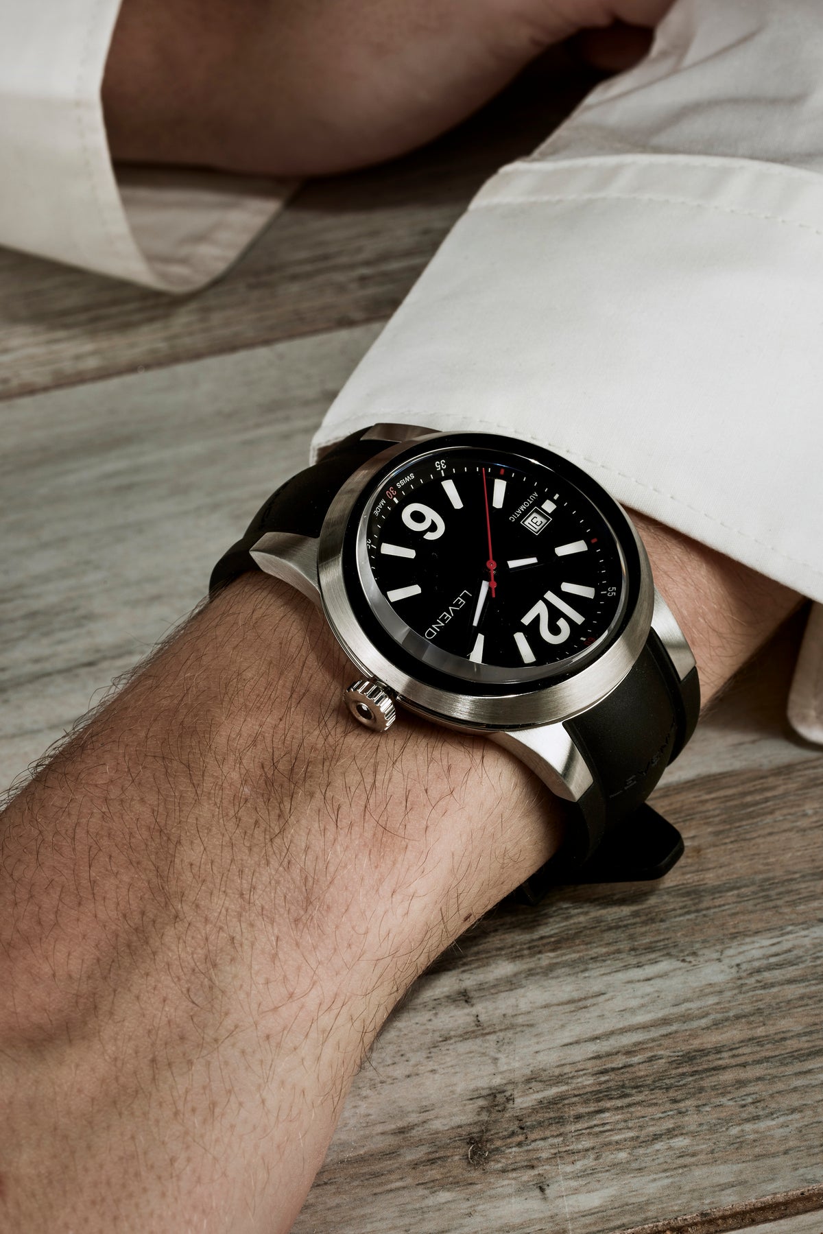 ITHACA SPORTS - Black & White, view 5 — Levendi Jewellers