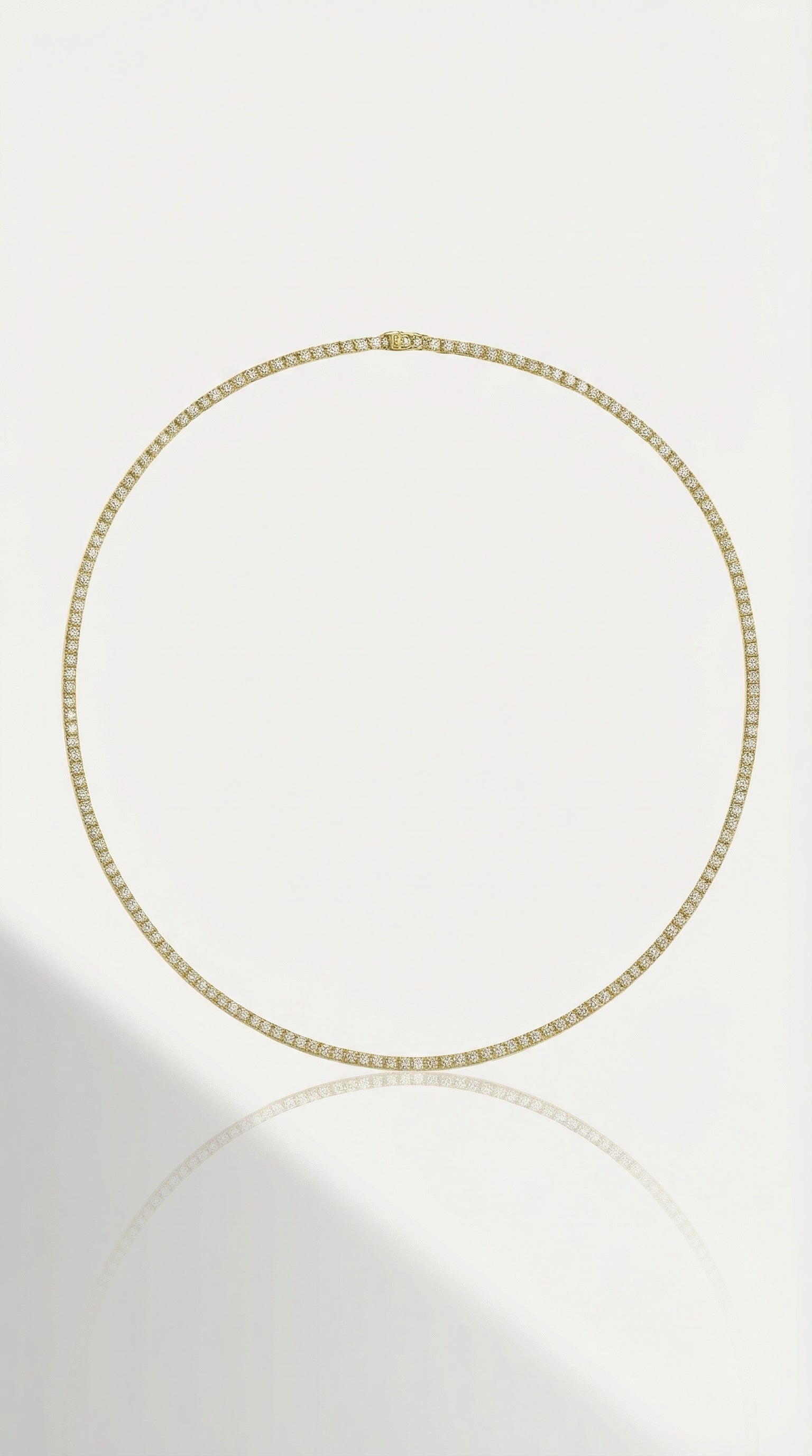 Classic Diamond Tennis Necklace 7.15CT